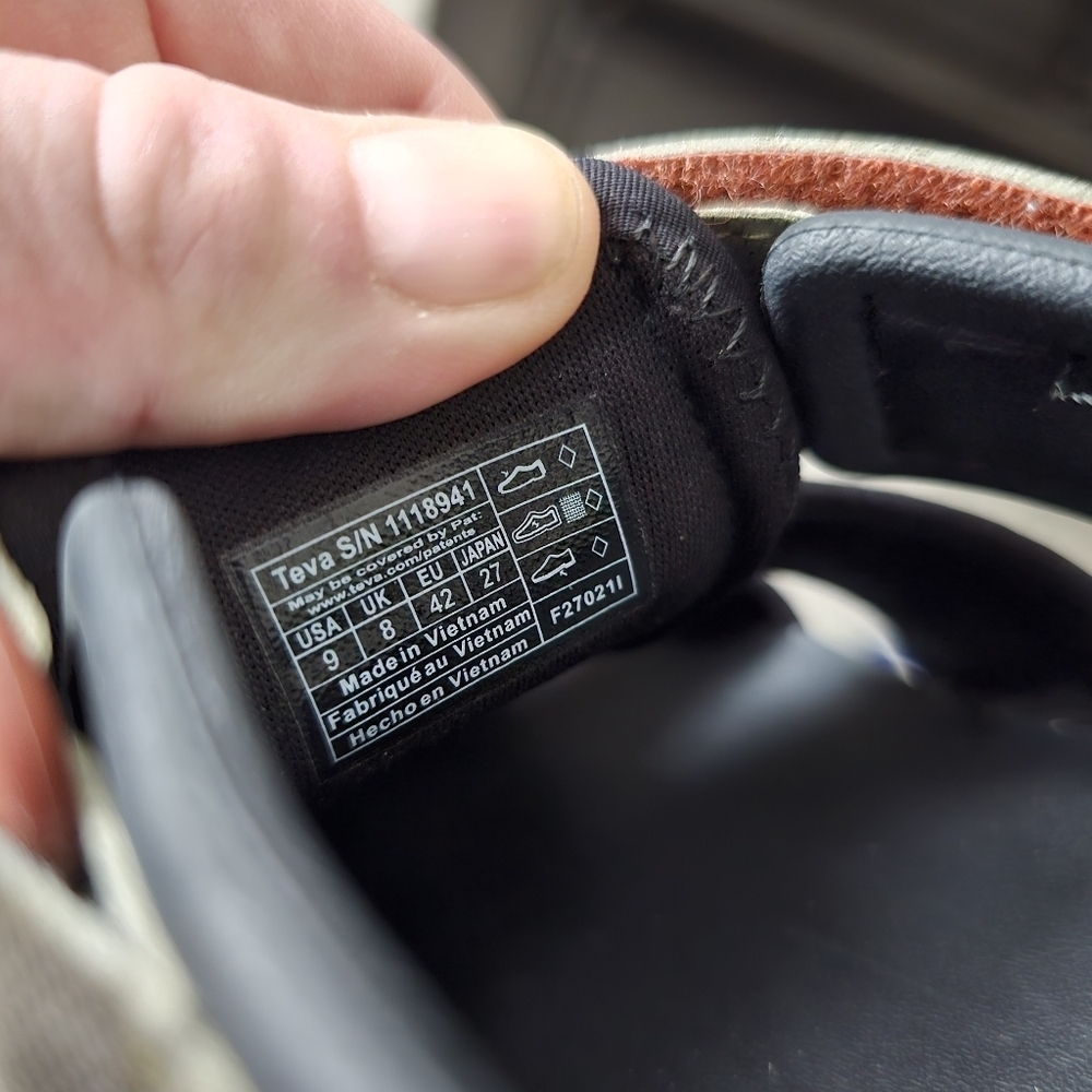 Teva Flintwood Fisherman Sandal Size 9 - Picture 8 of 8